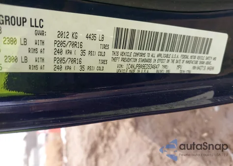 2014 Jeep Patriot Sport z USA, uszkodzony, nr VIN 1C4NJPBA9ED534647